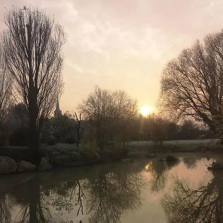 בית נופש Ancien Fournil Cosy Avec Piscine Couverte, Parc Verdoyant Et Sauna, A 30 Mn Du Mans - Fr-1-410-432