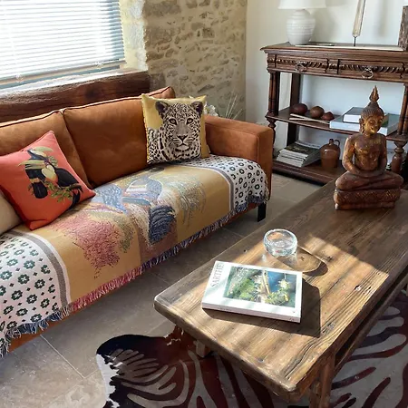 Ancien Fournil Cosy Avec Piscine Couverte, Parc Verdoyant Et Sauna, A 30 Mn Du Mans - Fr-1-410-432 בית נופש Vivoin