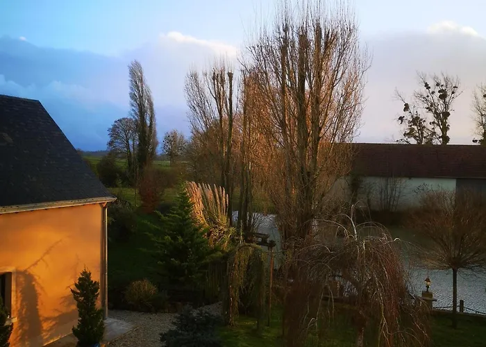 Ancien Fournil Cosy Avec Piscine Couverte, Parc Verdoyant Et Sauna, A 30 Mn Du Mans - Fr-1-410-432 Vivoin