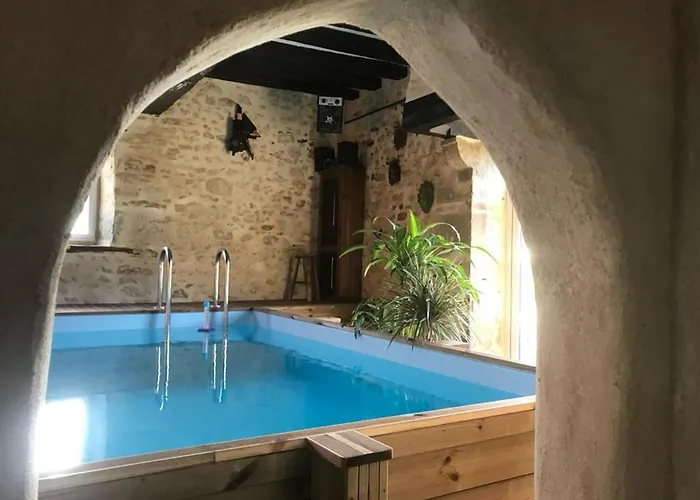 Ancien Fournil Cosy Avec Piscine Couverte, Parc Verdoyant Et Sauna, A 30 Mn Du Mans - Fr-1-410-432 Vivoin