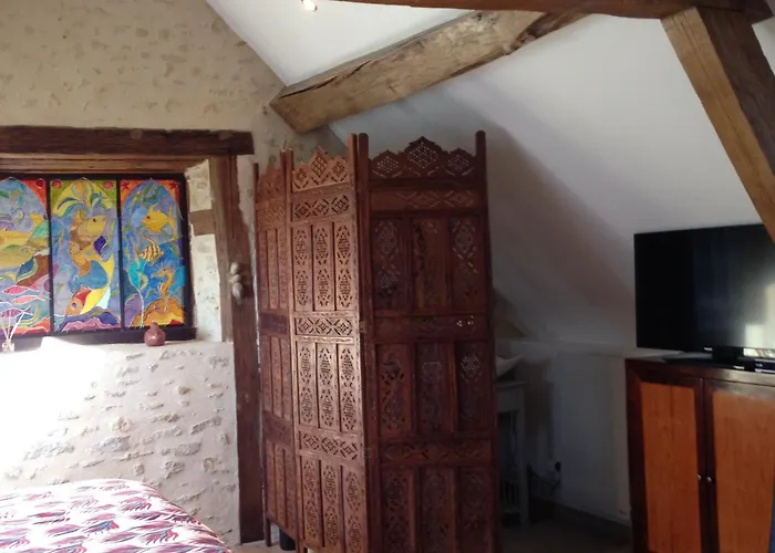 Ancien Fournil Cosy Avec Piscine Couverte, Parc Verdoyant Et Sauna, A 30 Mn Du Mans - Fr-1-410-432 Дом отдыха